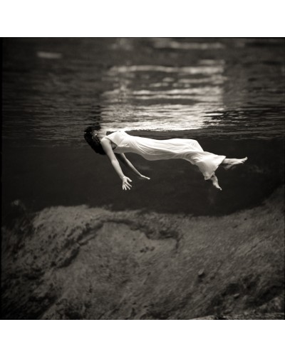 Woman in water