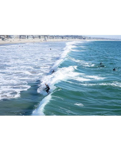 Surfer on wave by Federico Guida | Photomakers